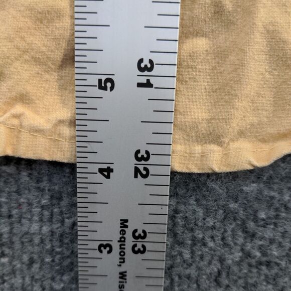 Carhartt Rugged Outdoor Wear Men's Button-Down Shirt Tan Large Vintage - Picture 12 of 13